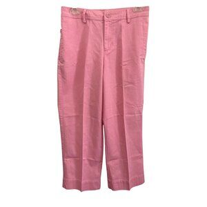 Gap Retro Cut Pink Cotton Womens Capri Pants Size 2 Summer Vacay